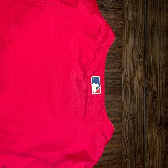 Majestic brand St. Louis Cardinals 1/4 zip, lightweight pullover. Size L large. - Picture 10 of 10